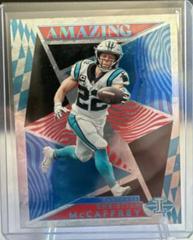 Christian McCaffrey [Red Blue] #A-8 Football Cards 2022 Panini Illusions Amazing Prices
