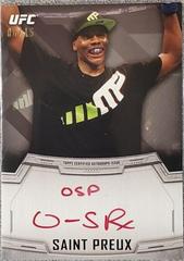Ovince Saint Preux [Red Ink] #KA-OS Ufc Cards 2014 Topps UFC Knockout Autographs Prices