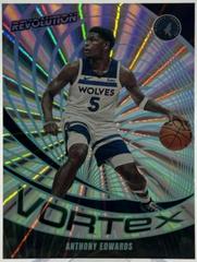 Anthony Edwards [Sunburst] #34 Basketball Cards 2023 Panini Revolution Vortex Prices