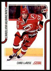 Chad LaRose #101 Hockey Cards 2011 Panini Score Prices