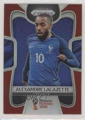 Alexandre Lacazette [Red Prizm] Soccer Cards 2018 Panini Prizm World Cup Prices