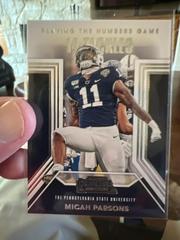 Micah Parsons #3 Football Cards 2021 Panini Contenders Draft Picks Playing the Numbers Game Prices