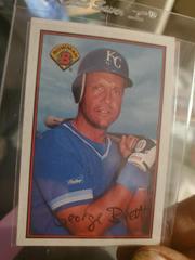 George Brett Baseball Cards 1989 Bowman Prices