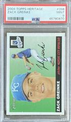 Zack Greinke Baseball Cards 2004 Topps Heritage Prices
