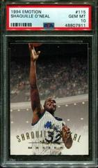 Shaquille O'Neal #115 Basketball Cards 1994 E Motion Prices