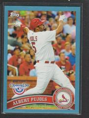 Albert Pujols #50 Baseball Cards 2011 Topps Opening Day Prices