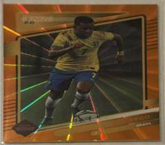 Rodrygo [Orange Laser] #24 Soccer Cards 2021 Panini Donruss Road to Qatar Prices