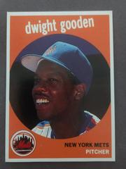 Dwight Gooden [Hand Cut] #43 Baseball Cards 1989 Baseball Cards Magazine Repli Prices