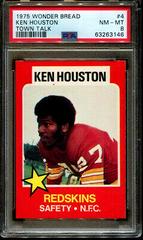 Ken Houston [Town Talk] Football Cards 1975 Wonder Bread Prices