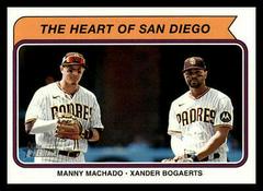 The Heart of San Diego [Manny Machado, Xander Bogaerts] #CC-8 Baseball Cards 2023 Topps Heritage Combo Prices