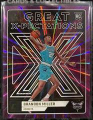 Brandon Miller [Purple] #2 Basketball Cards 2023 Panini Donruss Great X Pectations Prices