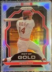 Pete Rose [Silver] Baseball Cards 2023 Panini Prizm Pot of Gold Prices
