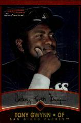 Tony Gwynn #21 Baseball Cards 2001 Bowman Chrome Prices