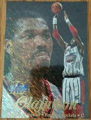 Hakeem Olajuwon [Row 1] Basketball Cards 1997 Flair Showcase Prices