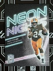 Nick Chubb #3 Football Cards 2023 Panini Spectra Neon Nights Prices