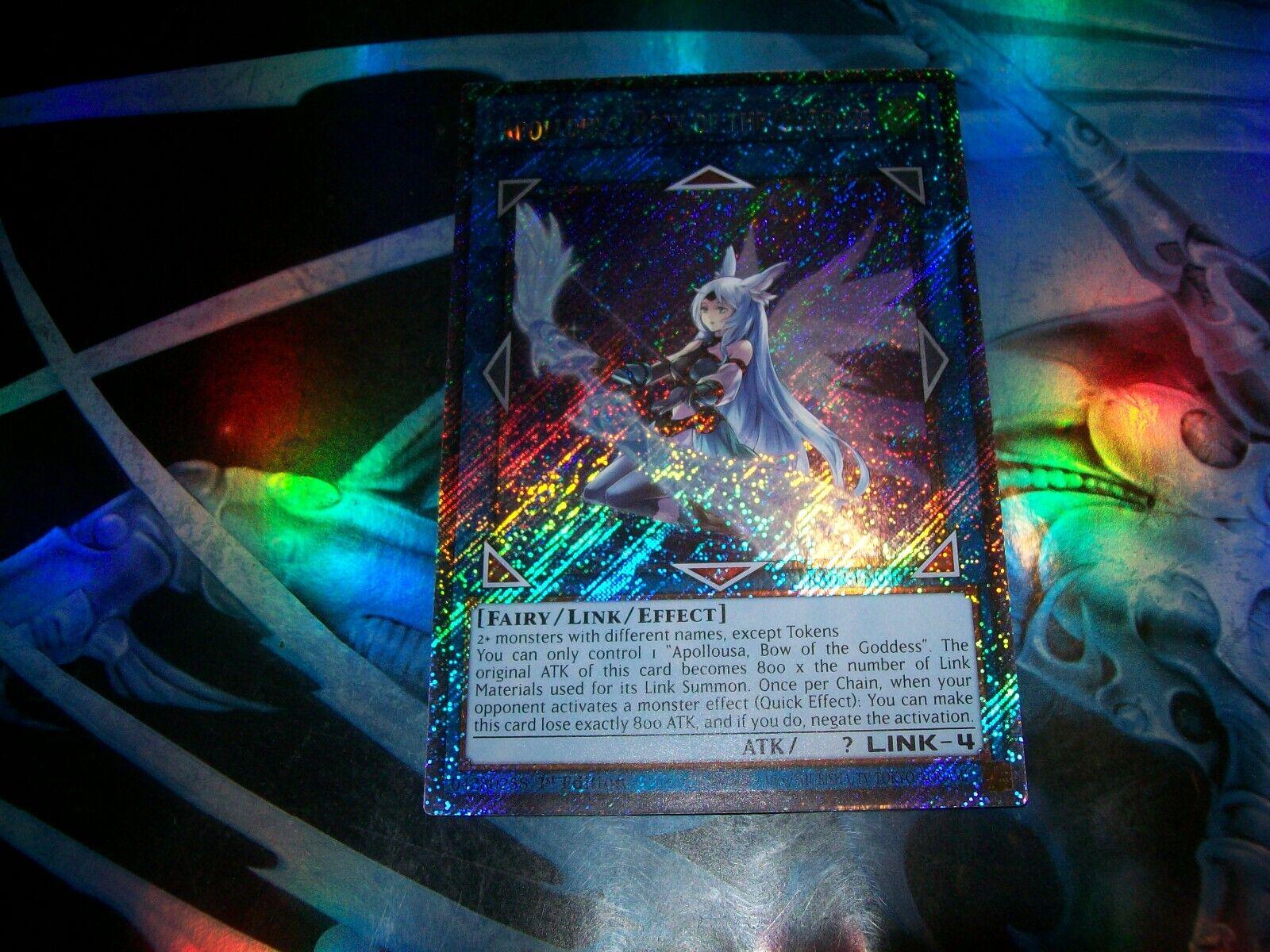 Apollousa, Bow of the Goddess [Platinum Secret Rare] RA02-EN040 YuGiOh 25th Anniversary Rarity Collection II