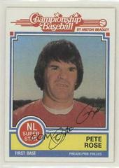 Pete Rose Baseball Cards 1984 Milton Bradley Prices