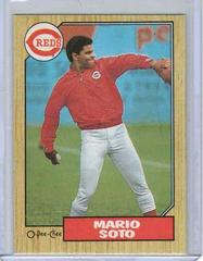 Mario Soto #11 Baseball Cards 1987 O Pee Chee Prices