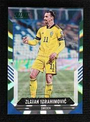 Zlatan Ibrahimovic [Green Laser] Soccer Cards 2021 Panini Score FIFA Prices