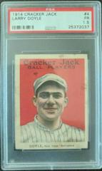 Larry Doyle #4 Baseball Cards 1914 Cracker Jack Prices