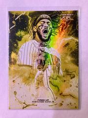 Fernando Tatis Jr. [Gold Minted] Baseball Cards 2022 Topps Fire Fired Up Prices