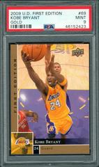 Kobe Bryant [Gold] Basketball Cards 2009 Upper Deck First Edition Prices
