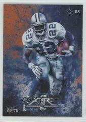 Emmitt Smith [Flame Foil] Football Cards 2014 Topps Fire Prices