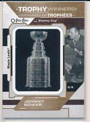 Johnny Bower [Stanley Cup] #P-67 Hockey Cards 2023 O-Pee-Chee Trophy Patch Prices