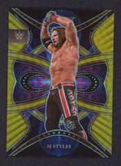 AJ Styles [Gold Prizm] #4 Wrestling Cards 2022 Panini Select WWE Phenomenon Prices