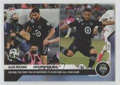 Alex Roldan, Cristian Roldan Soccer Cards 2021 Topps Now MLS Prices
