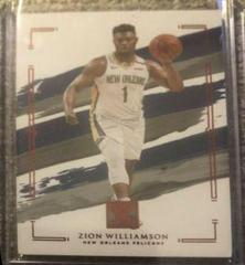 Zion Williamson #2 Basketball Cards 2020 Panini Impeccable Prices