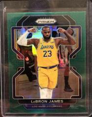 LeBron James [Green Prizm] Basketball Cards 2021 Panini Prizm Prices