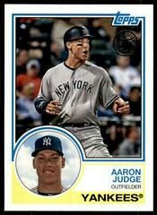Aaron Judge #83-43 Baseball Cards 2018 Topps Update 1983 Baseball Prices