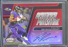 Devin Duvernay [Red] #CPS-DD Football Cards 2022 Panini Certified Potential Signatures Prices