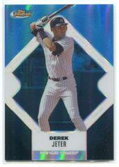 Derek Jeter [Blue Refractor] Baseball Cards 2006 Finest Prices