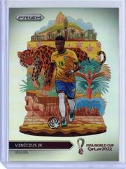 Vinicius Jr. Soccer Cards 2022 Panini Prizm World Cup National Landmarks Prices