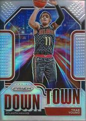 Trae Young [Silver Prizm] #8 Basketball Cards 2020 Panini Prizm Downtown Bound Prices