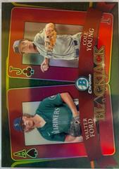 Cole Young, Walter Ford [Red] #BJ-7 Baseball Cards 2022 Bowman Draft Blackjack Prices