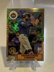 Francisco Lindor #T87C-26 Baseball Cards 2022 Topps Silver Pack 1987 Chrome Prices