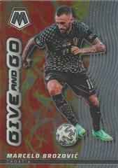 Marcelo Brozovic Soccer Cards 2021 Panini Mosaic Road to FIFA World Cup Give and Go Prices