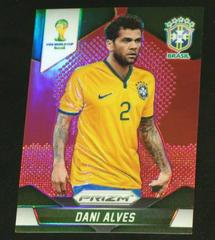 Dani Alves [Red Prizm] Soccer Cards 2014 Panini Prizm World Cup Prices