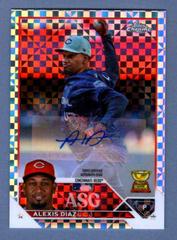 Alexis Diaz [Xfractor] Baseball Cards 2023 Topps Chrome Update All Star Game Autographs Prices