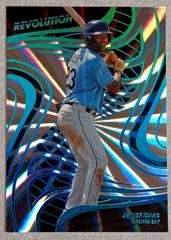 Xavier Isaac [Sunburst] Baseball Cards 2023 Panini Chronicles Revolution Prices