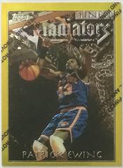 Patrick Ewing [w Coating] Basketball Cards 1996 Finest Prices