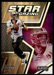 Drew Brees Football Cards 2019 Panini Playoff Star Gazing Prices