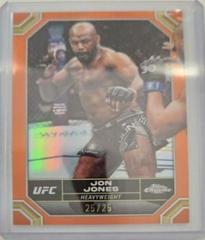 Jon Jones [Orange Refractor] #97 Ufc Cards 2024 Topps Chrome UFC Prices