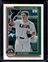 Jacob Berry [Hobby Longevity Holo Gold] #3 Baseball Cards 2022 Panini Stars & Stripes USA Prices