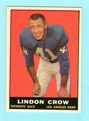 Lindon Crow #55 Football Cards 1961 Topps Prices