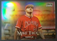 Mike Trout [Refractor] Baseball Cards 2019 Stadium Club Chrome Prices
