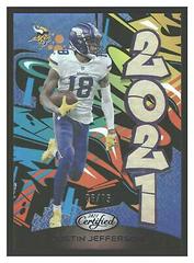 Justin Jefferson [Blue] #2021-11 Football Cards 2021 Panini Certified 2021 Insert Prices
